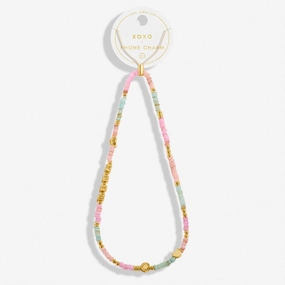 Happy Little Moments Xoxo Gold Plated Phone Charm 8271