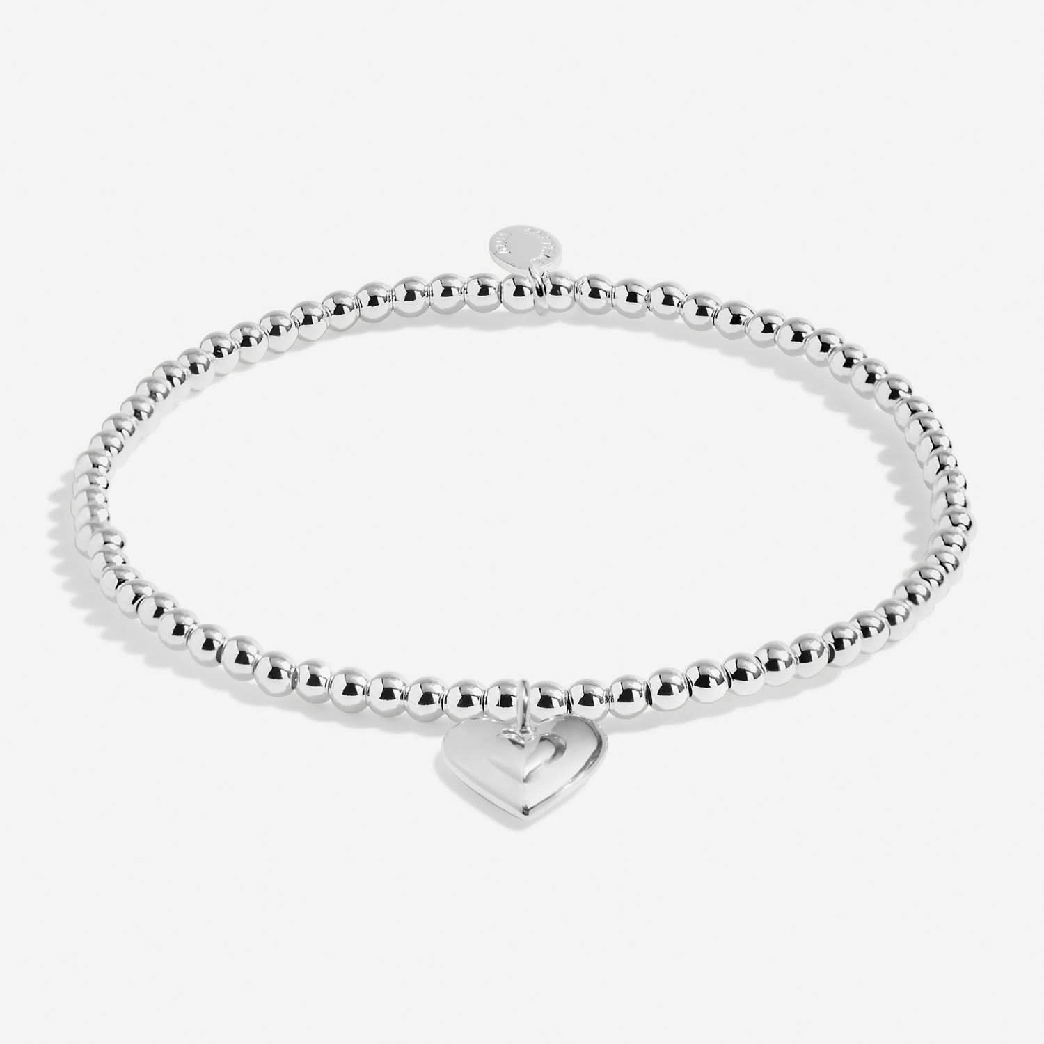 Heart Jewellery Box Wonderful Mum Silver Plated Bracelet 8739