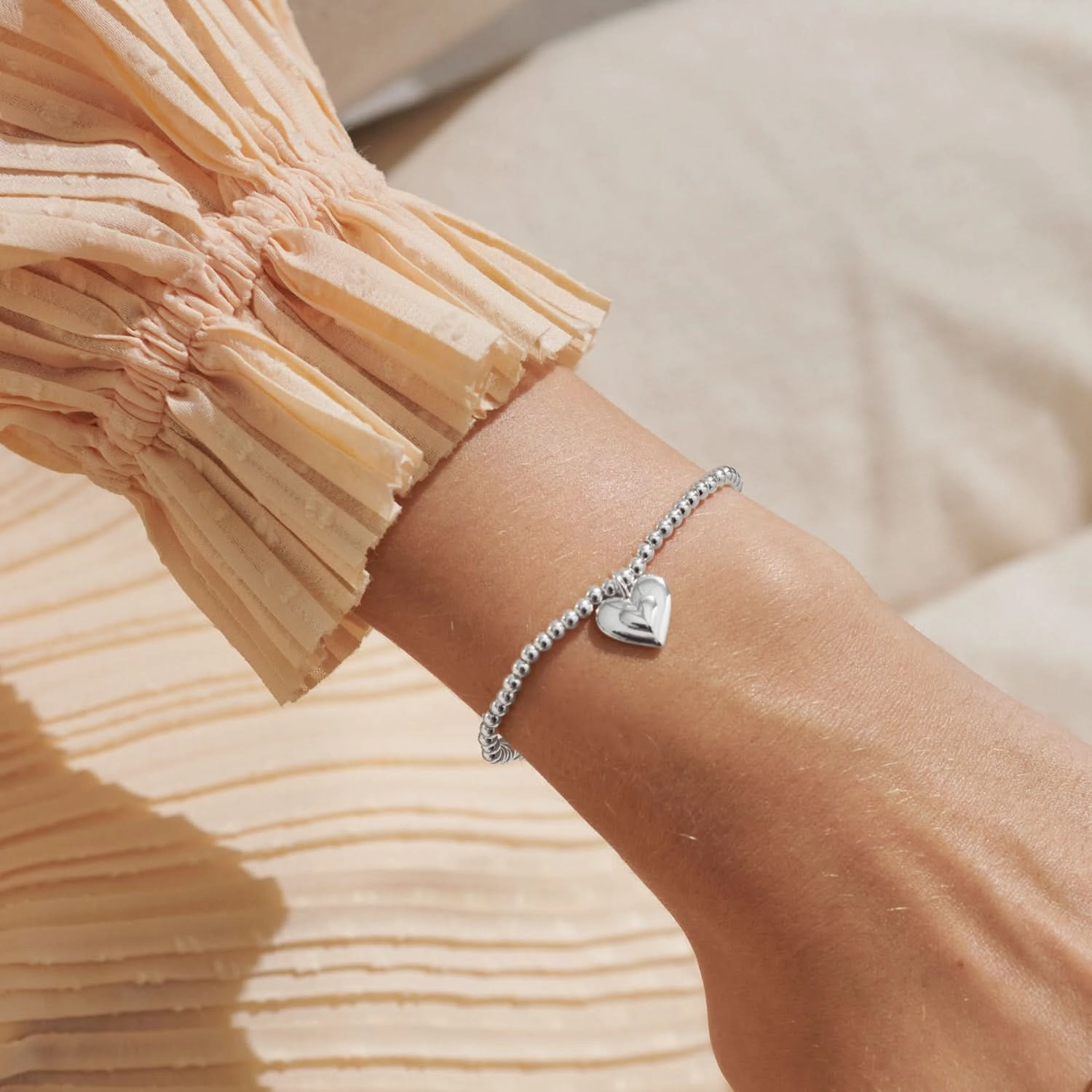 Heart Jewellery Box Wonderful Mum Silver Plated Bracelet 8739