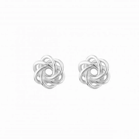 Heritage Entwined Knotted Stud Earrings 4447HP