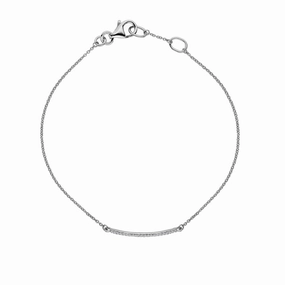 Hot Diamonds Tranquility 9ct White Gold Bracelet