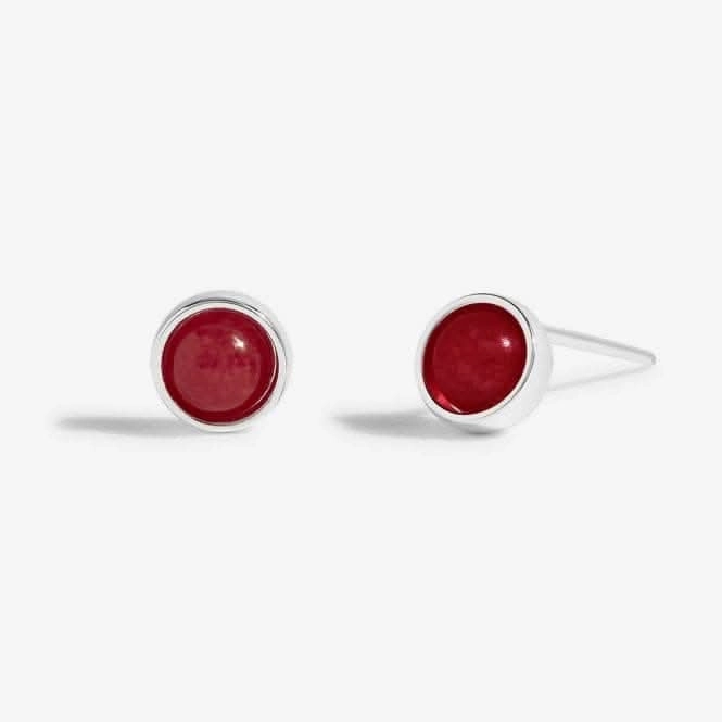 January Birthstone Boxed Earrings 5528