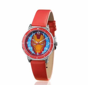 Junior Marvel Iron Man Red Band Watch
