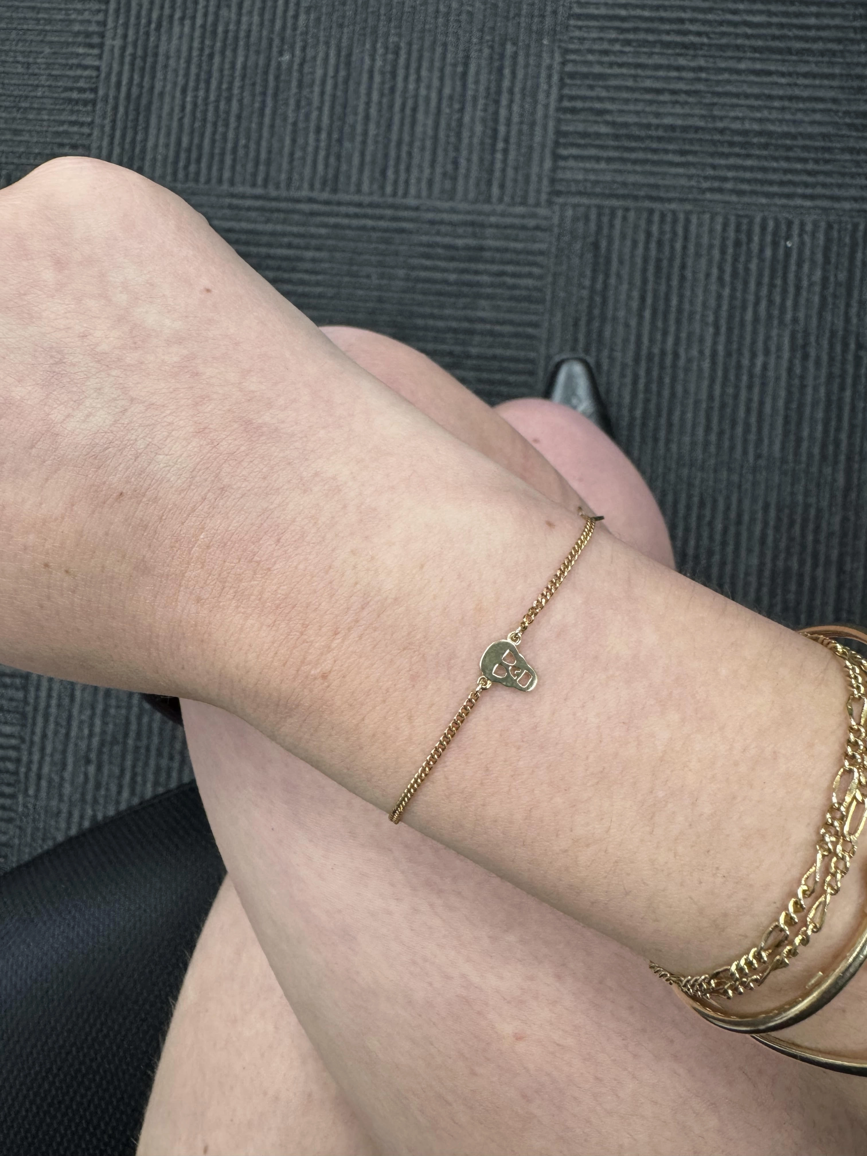 Karen Walker - 9ct Yellow Gold Mini Charm Bracelet