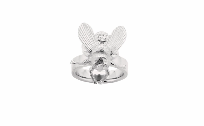 Karen Walker - Bee Ring Sterling SIlver