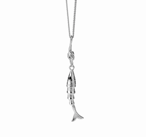Karen Walker - Lure Fish Charm Silver