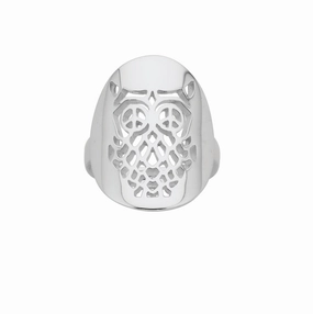 Karen Walker - Owl Cut Out Filigree RIng