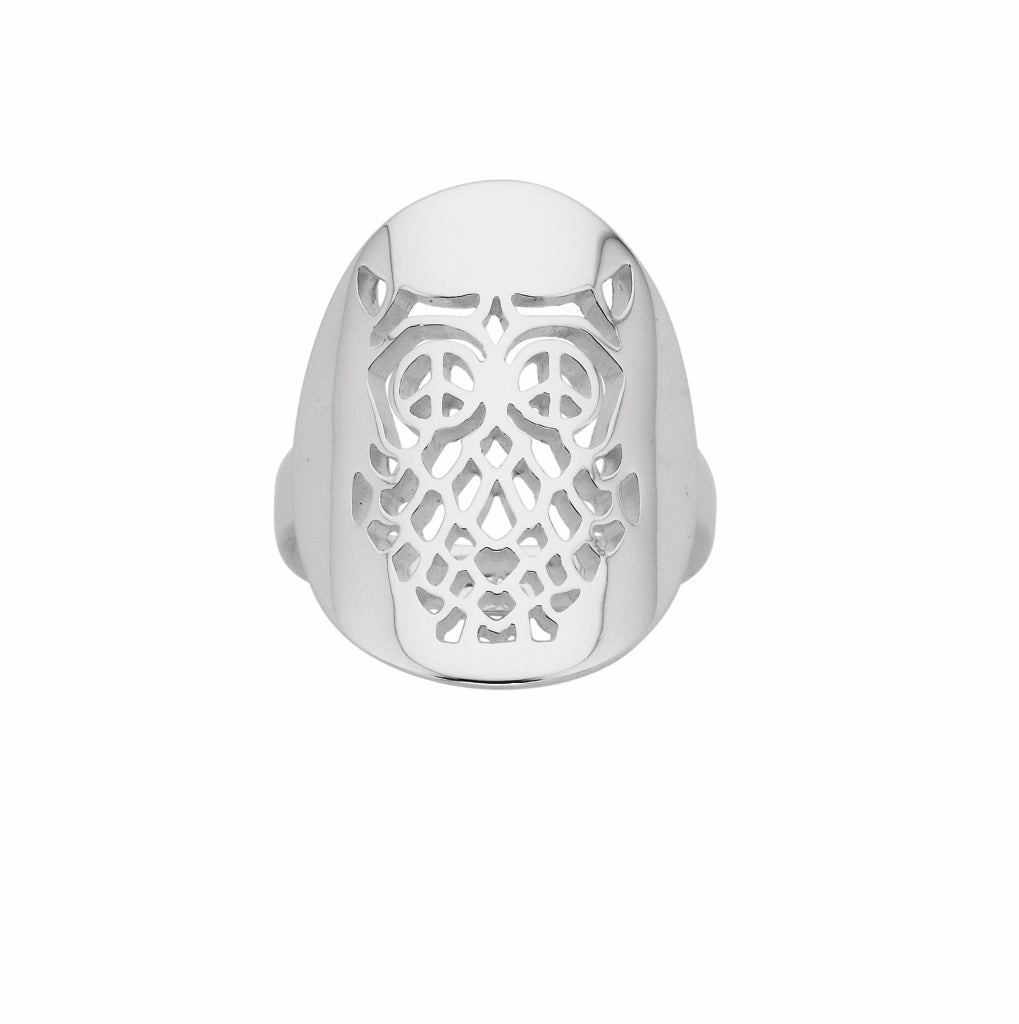 Karen Walker - Owl Cut Out Filigree RIng