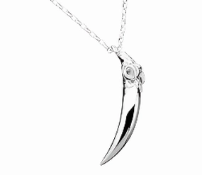 Karen Walker - Ram Horn Charm Sterling SIlver