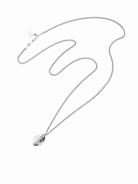 Karen Walker - Sterling Silver Leaf Pendant
