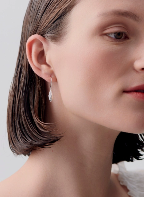 Karen Walker - Sweet Corn Earrings Silver