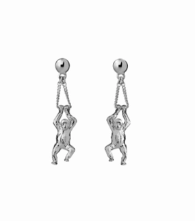 Karen Walker - Wild Things Orangutan Earrings Sterling Silver