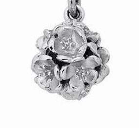 Karen Walker Botanical Flower Ball Charm - Small