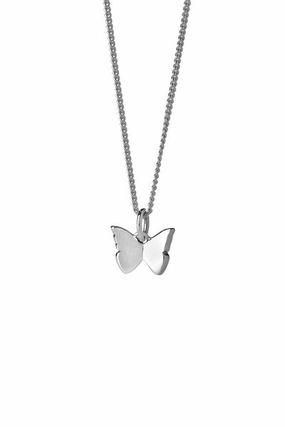 Karen Walker Mini Butterfly Necklace