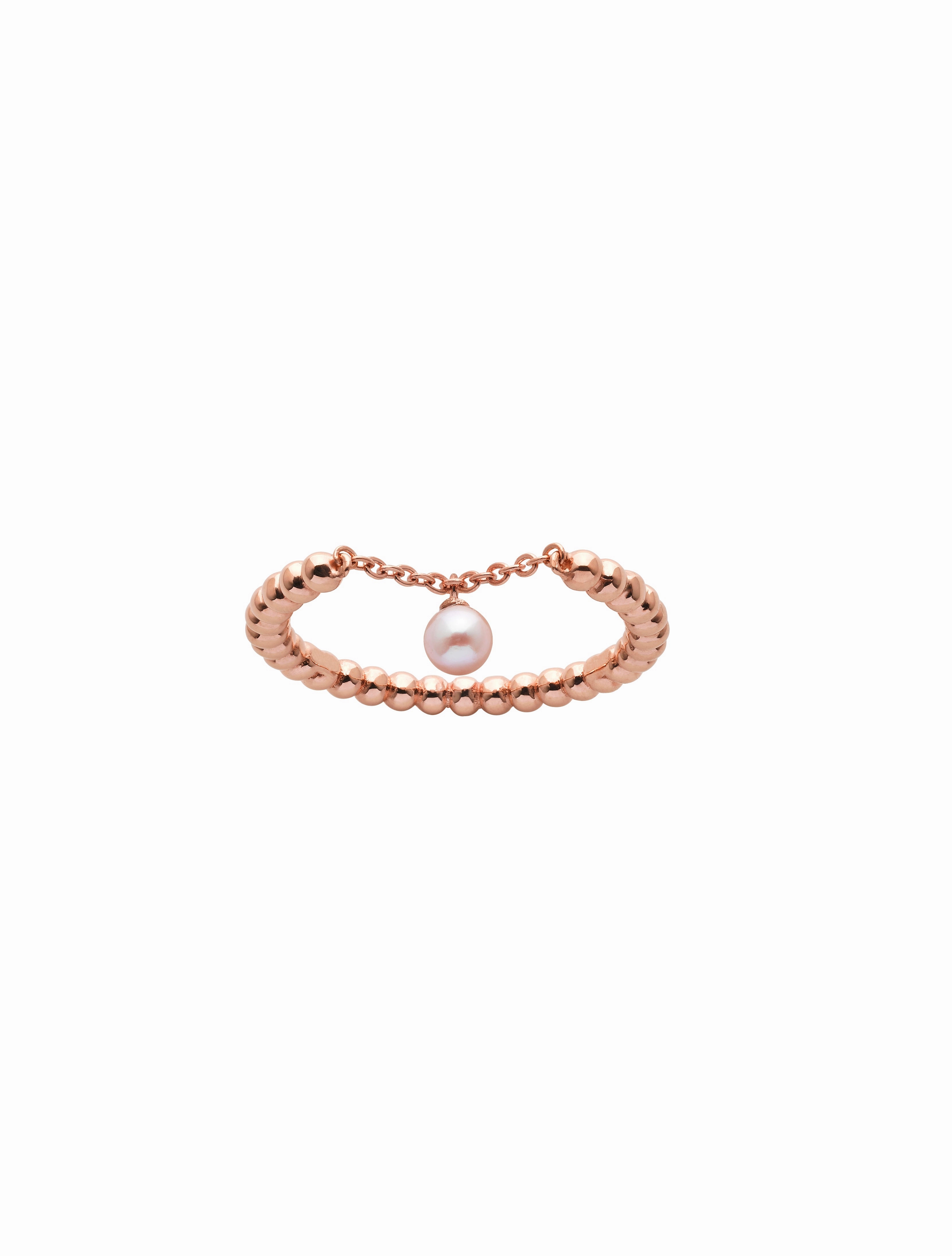 Karen Walker Vermeer Ring - 9ct Rose Gold, Pearl