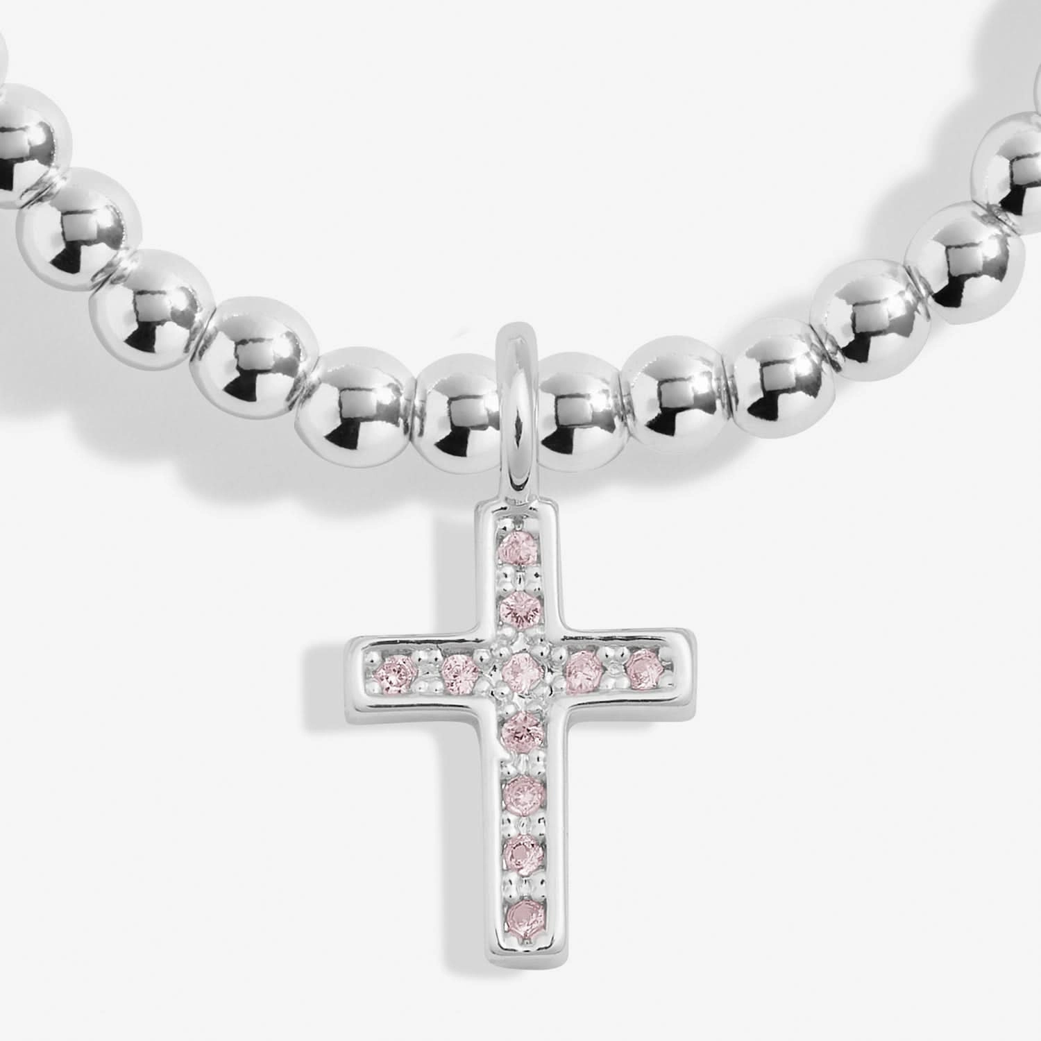 Kids A Little Faith Silver Plated Bracelet C771