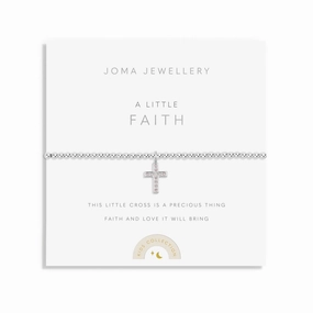 Kids A Little Faith Silver Plated Bracelet C771