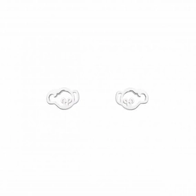 Koala Face Stud Earrings 4358HP
