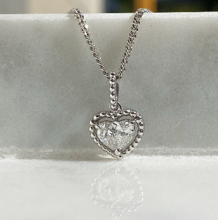 Kylie Heart Diamond Pendant