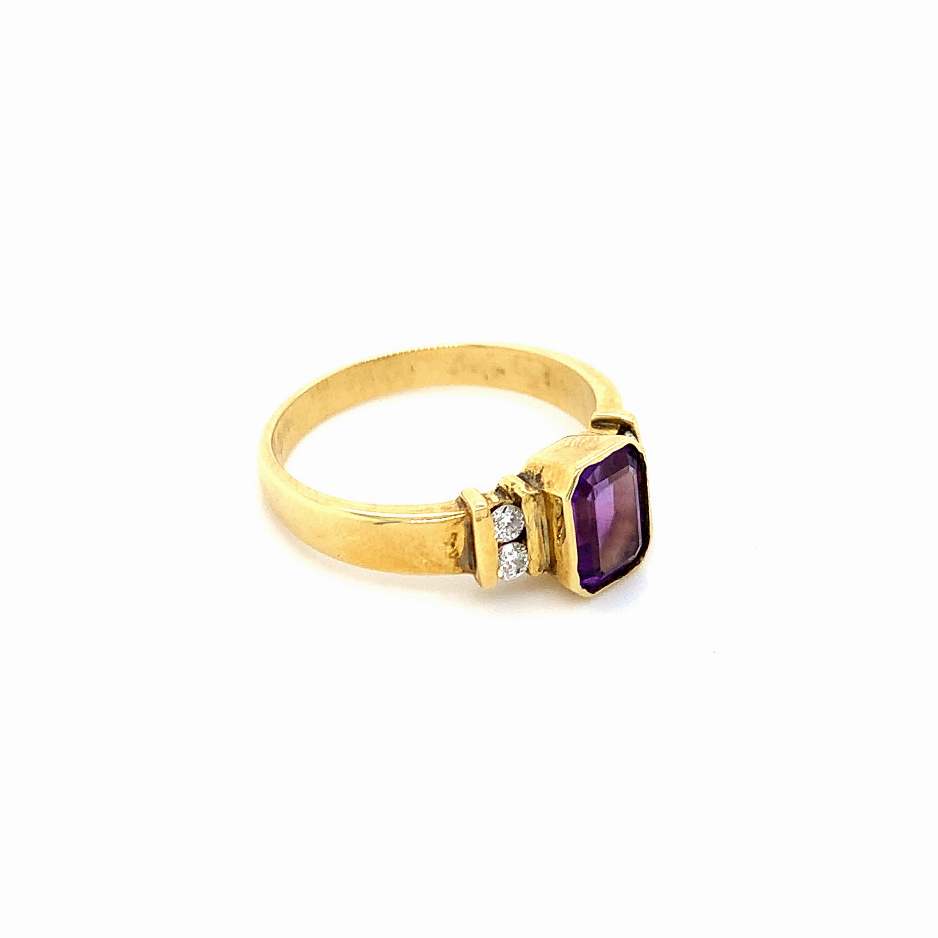 Lexi Amethyst Ring
