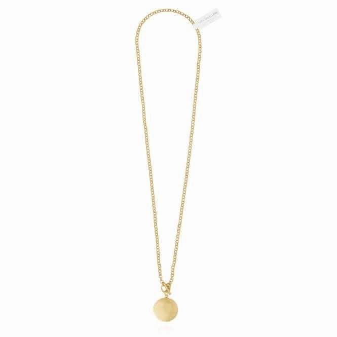 Life Lockets Gold Round Locket 50cm Necklace 4513