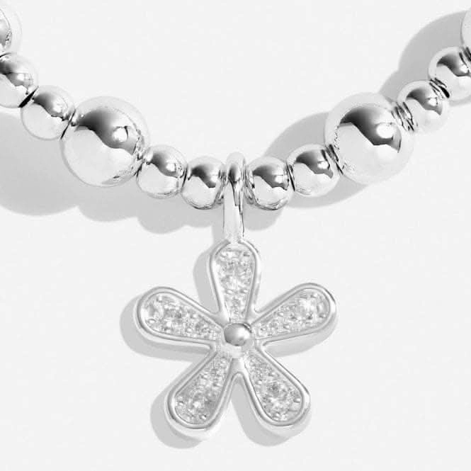 Life's A Charm If Mums Were Flowers I'd Pick You Silver Plated 17.5cm Bracelet 6909