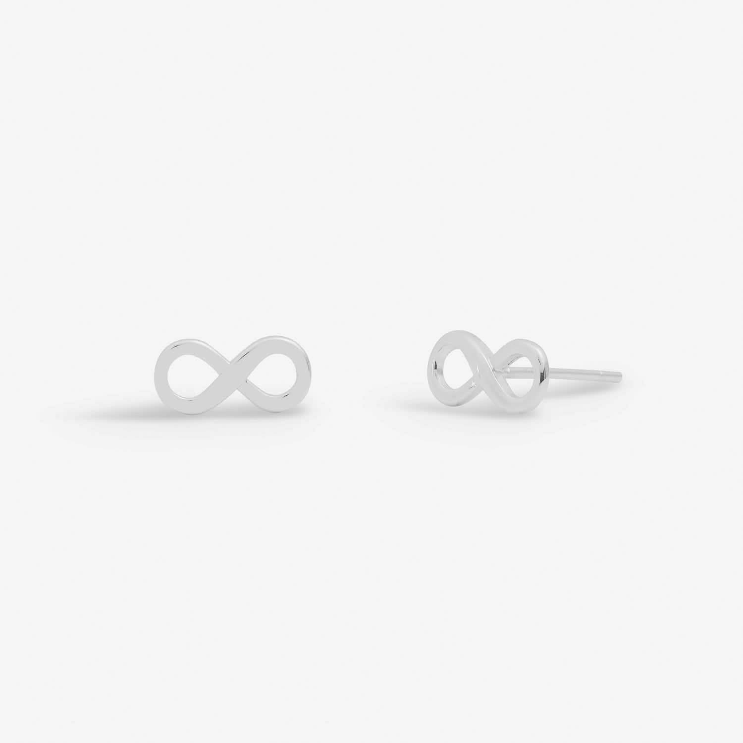 Lifes A Charm Friendship Silver Plated Earrings 7859