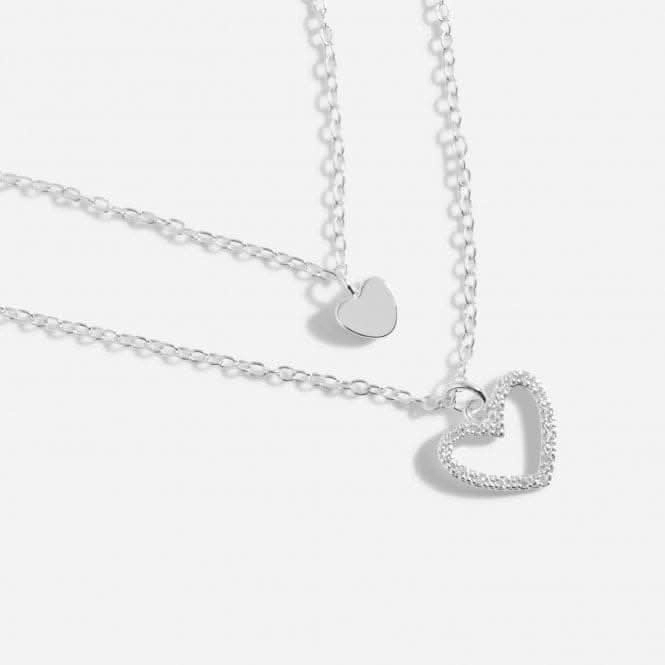 Lila Heart Layered Necklace 5914