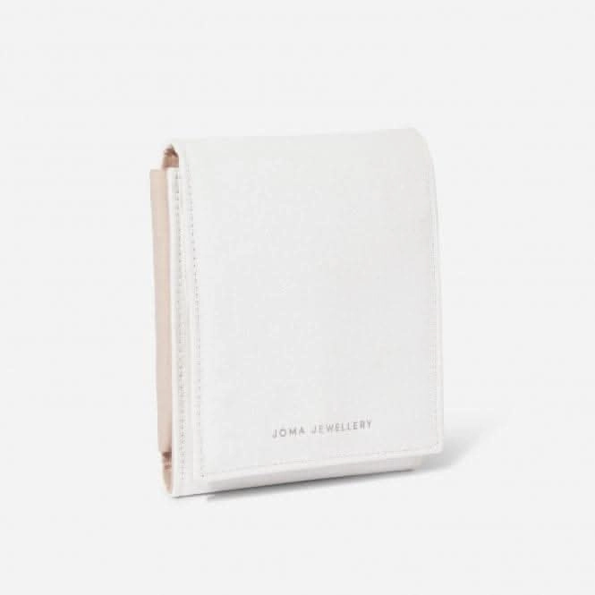 Linen Jewellery Roll Off White 38cm X 11cm X 12.5cm Jewellery Roll 7356