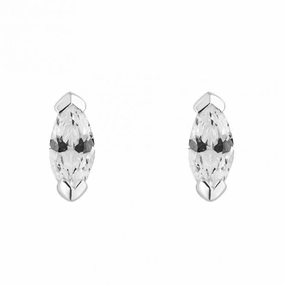 Losangue Zirconia Stud Earrings E6261C