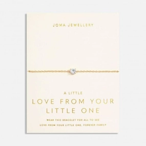 Love From Your Little Ones One Gold Plated 18cm   3cm Bracelet 6918