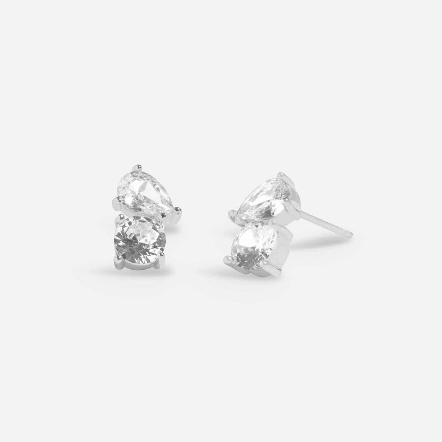 Love You Lots Love You Grandma Silver Plated Earrings 8095