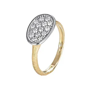 Marco Bicego Lunaria 18ct Yellow Gold 0.28ct Diamond Ring