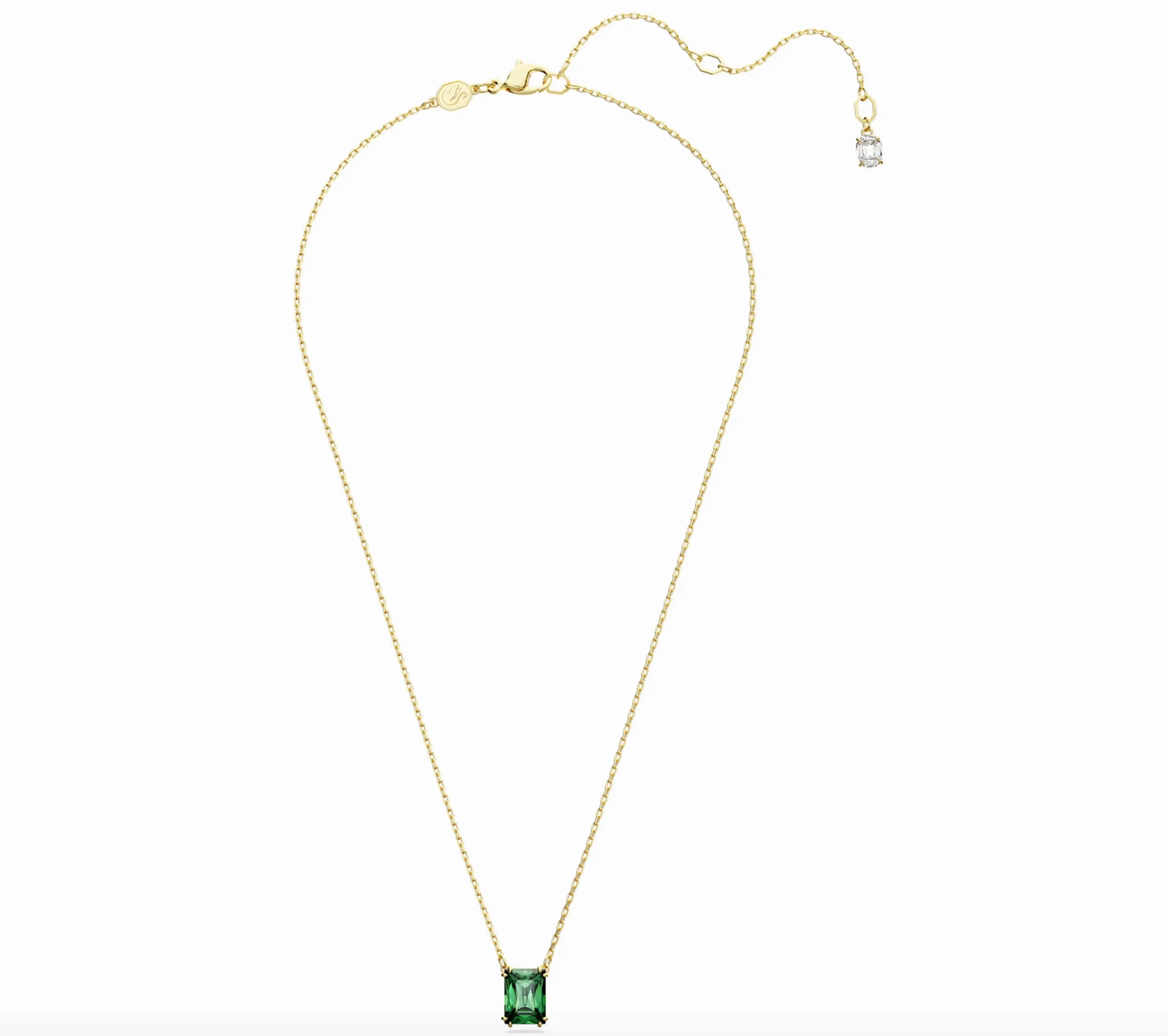 Matrix Green Gold Necklace