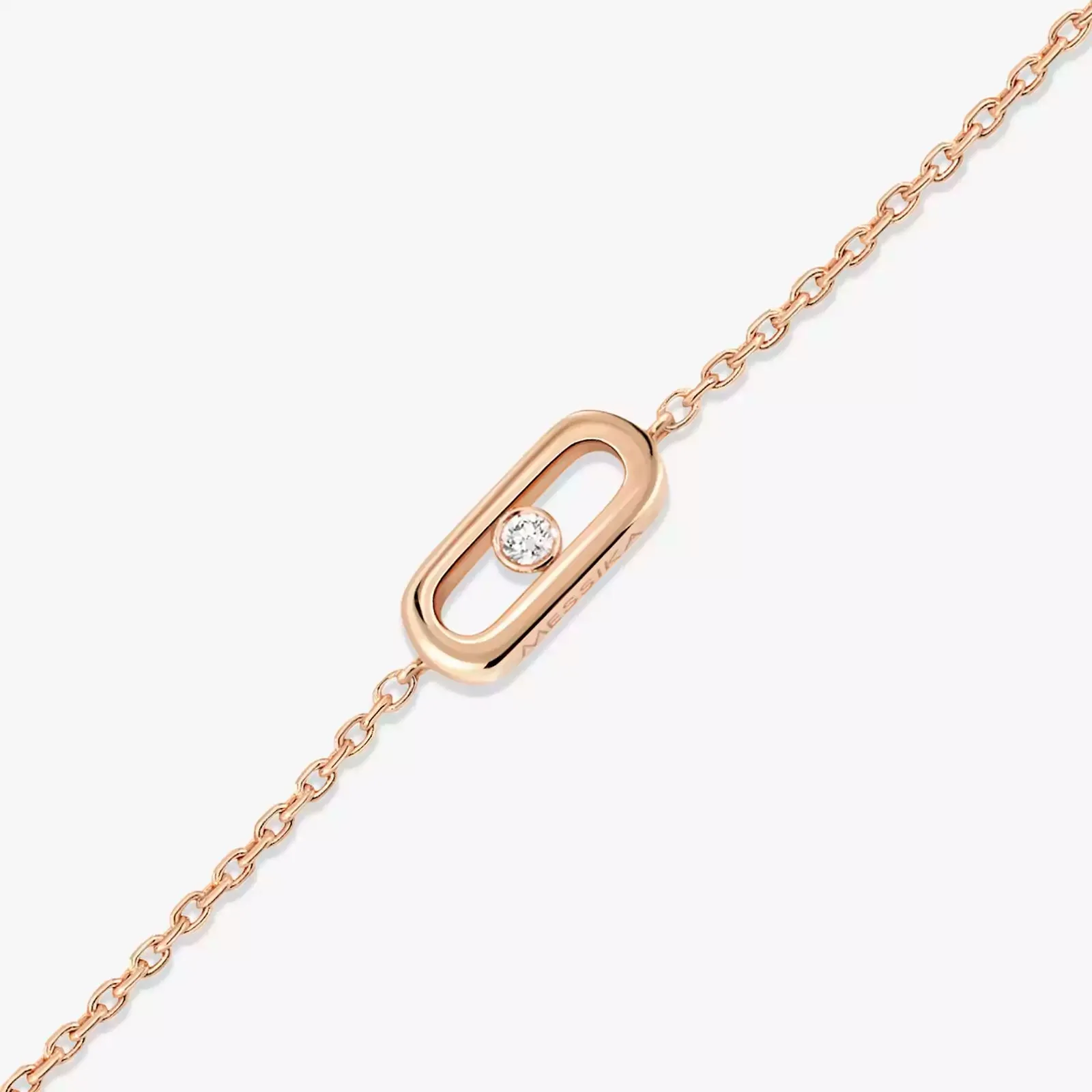 Messika Care(s) 18ct Rose Gold & Diamond Children's Bracelet