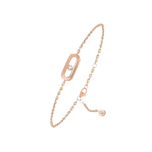 Messika Care(s) 18ct Rose Gold & Diamond Children's Bracelet
