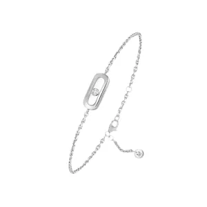Messika Care(s) 18ct White Gold & Diamond Children's Bracelet