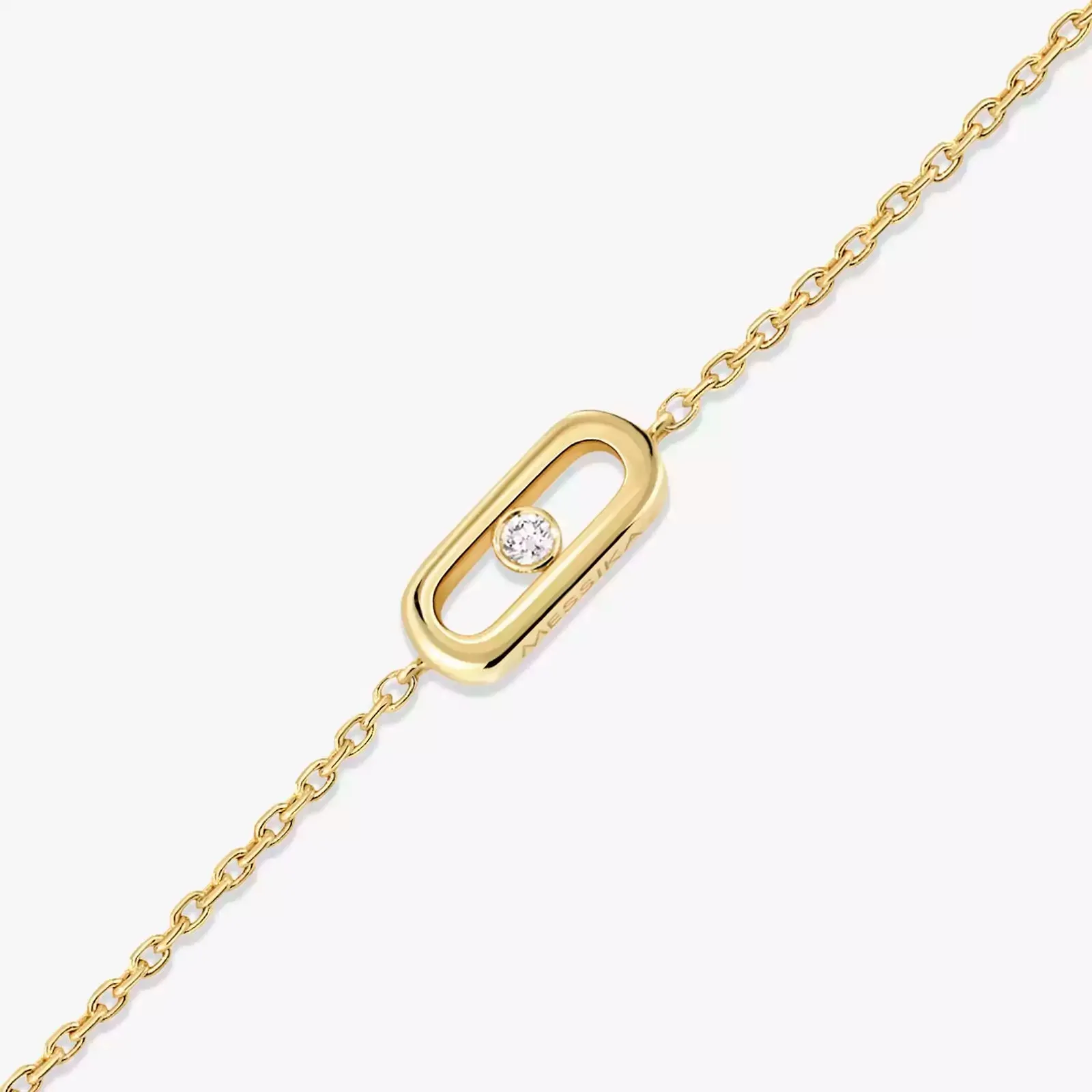 Messika Care(s) 18ct Yellow Gold & Diamond Children's Bracelet