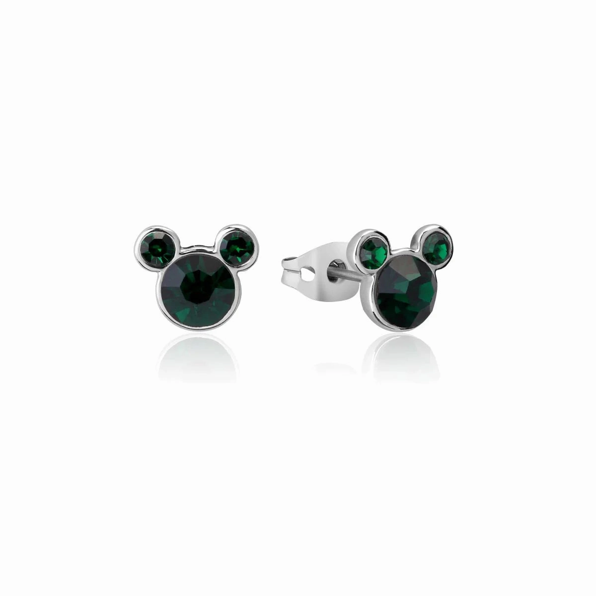 Mickey Mouse Birthstone Stud Earrings