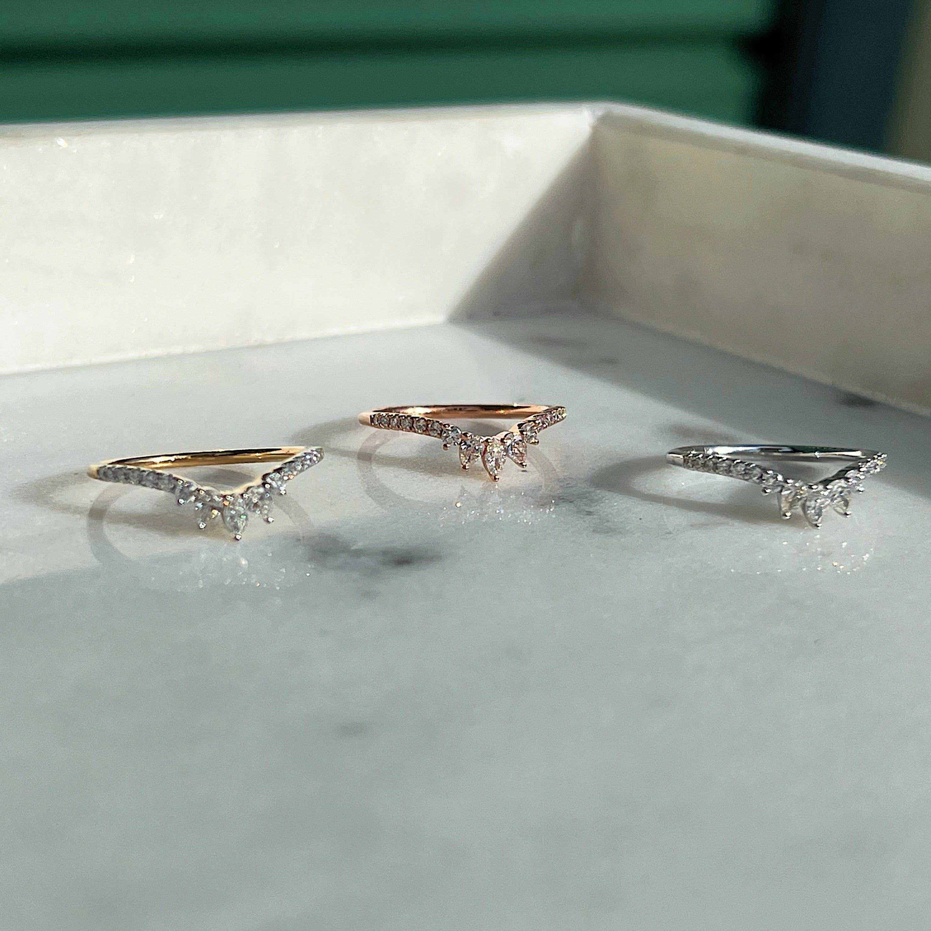 Midnight Diamond Ring
