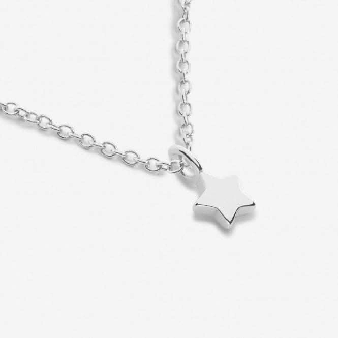 Mini Charms Star Silver Plated 46cm   5cm Necklace 7051