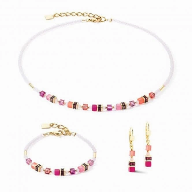 Mini Cubes Magenta Bracelet 4565/30-0422