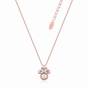 Minnie Mouse Pearl  Necklace - 3 colours available