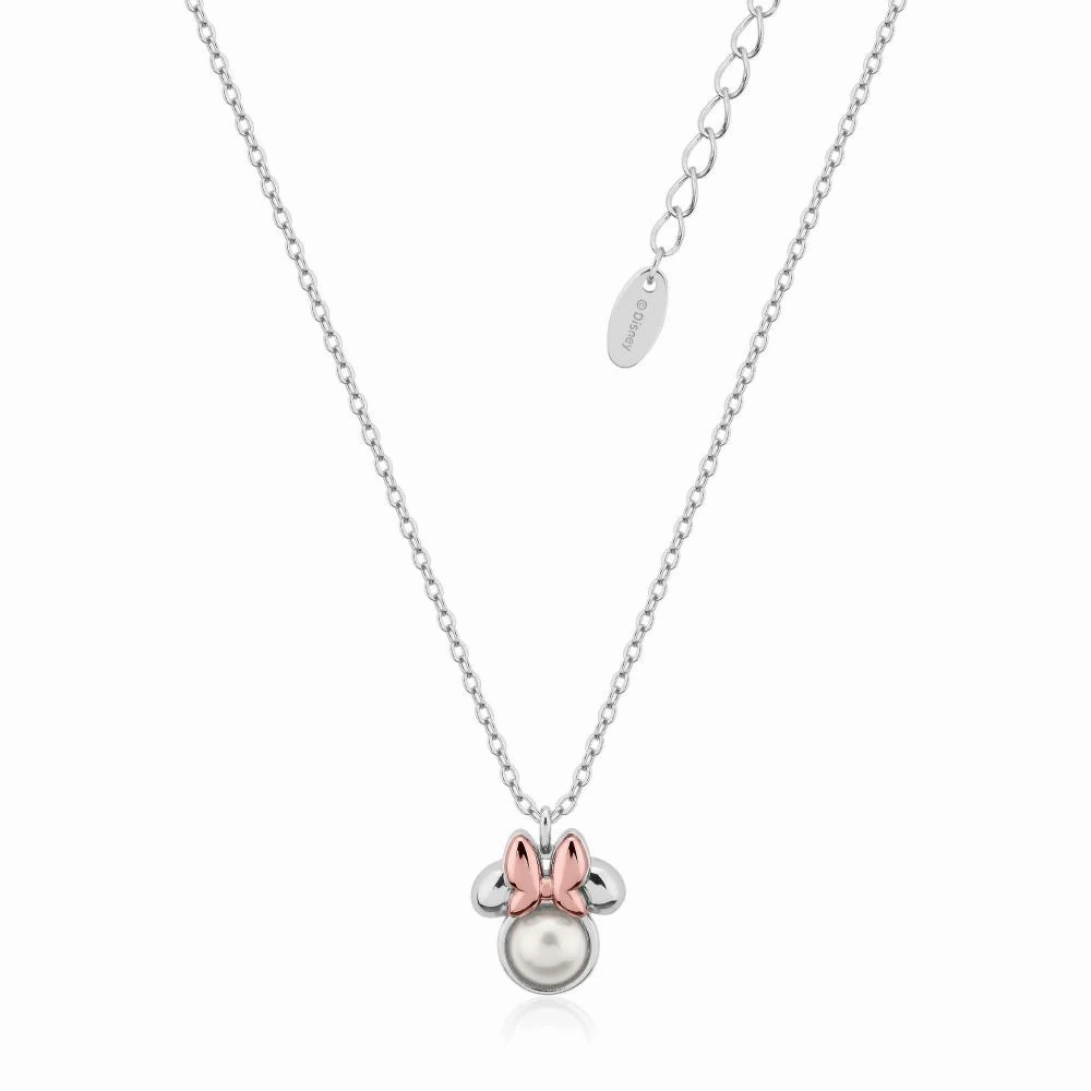 Minnie Mouse Pearl  Necklace - 3 colours available