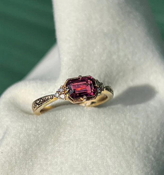 Miranda Pink Tourmaline Ring