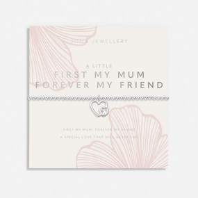 Mother's Day A Little First My Mum Forever My Friend Bracelet 8508