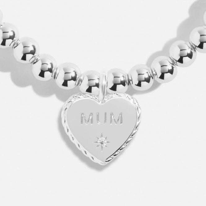 Mother's Day A Little Just For You Mum Silver Plated 17.5cm Bracelet 6864