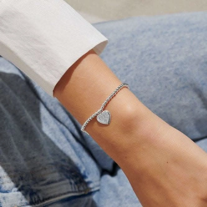 Mother's Day A Little Just For You Mum Silver Plated 17.5cm Bracelet 6864