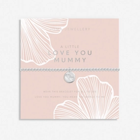 Mother's Day A Little Love You Mummy Silver Plated Bracelet 8513