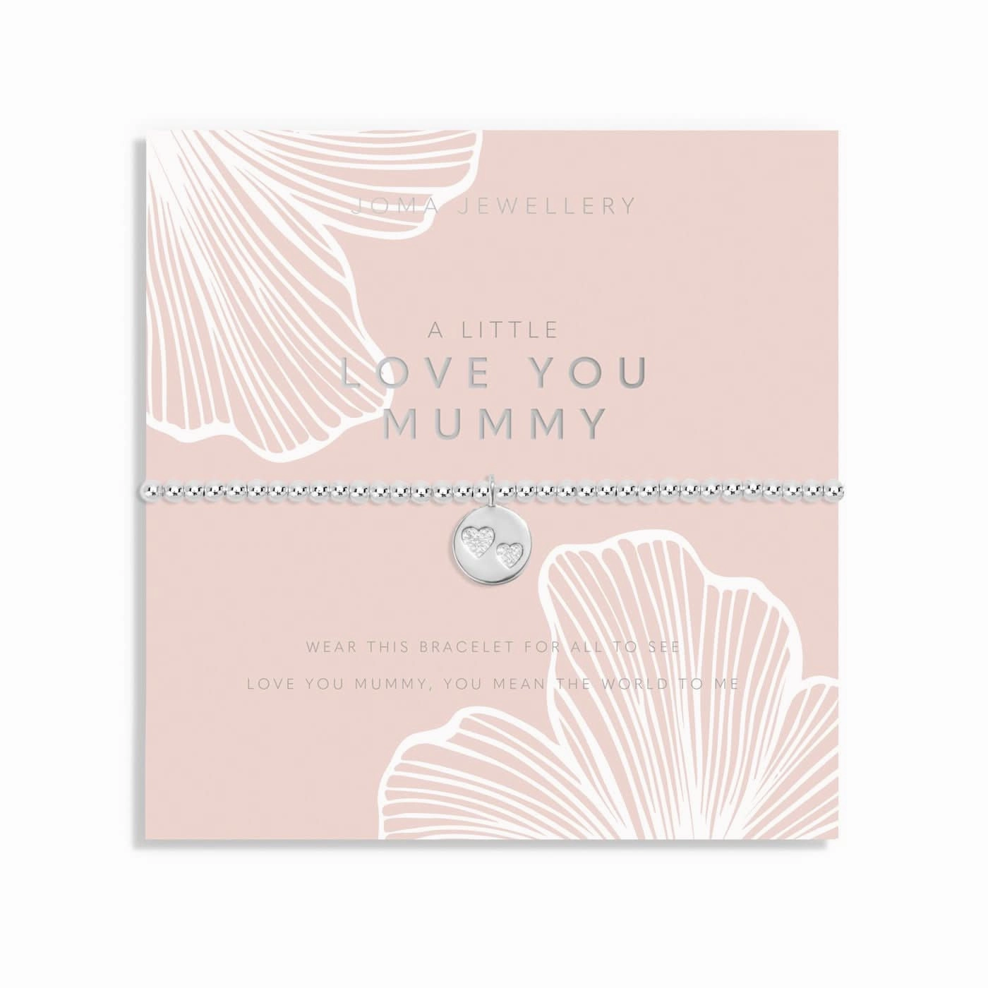 Mother's Day A Little Love You Mummy Silver Plated Bracelet 8513